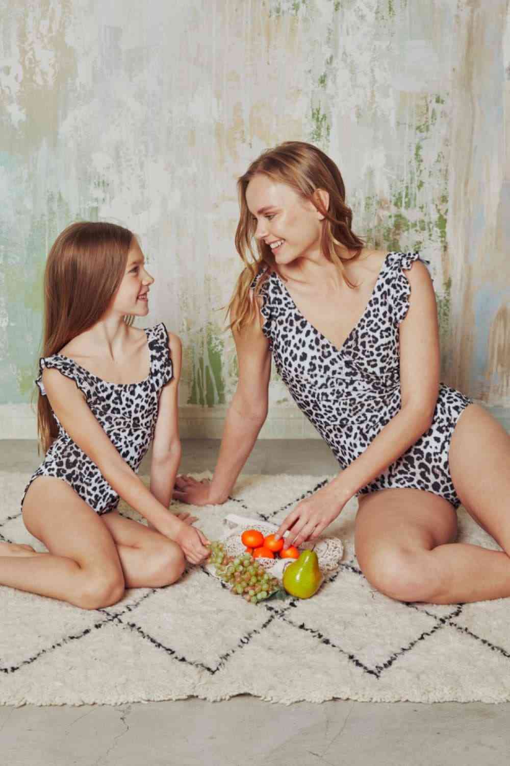 Marina West Swim Full Size Float On Ruffle One-Piece Cat