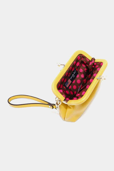 Nicole Lee USA Elise Pearl Coin Purse for Chic Style