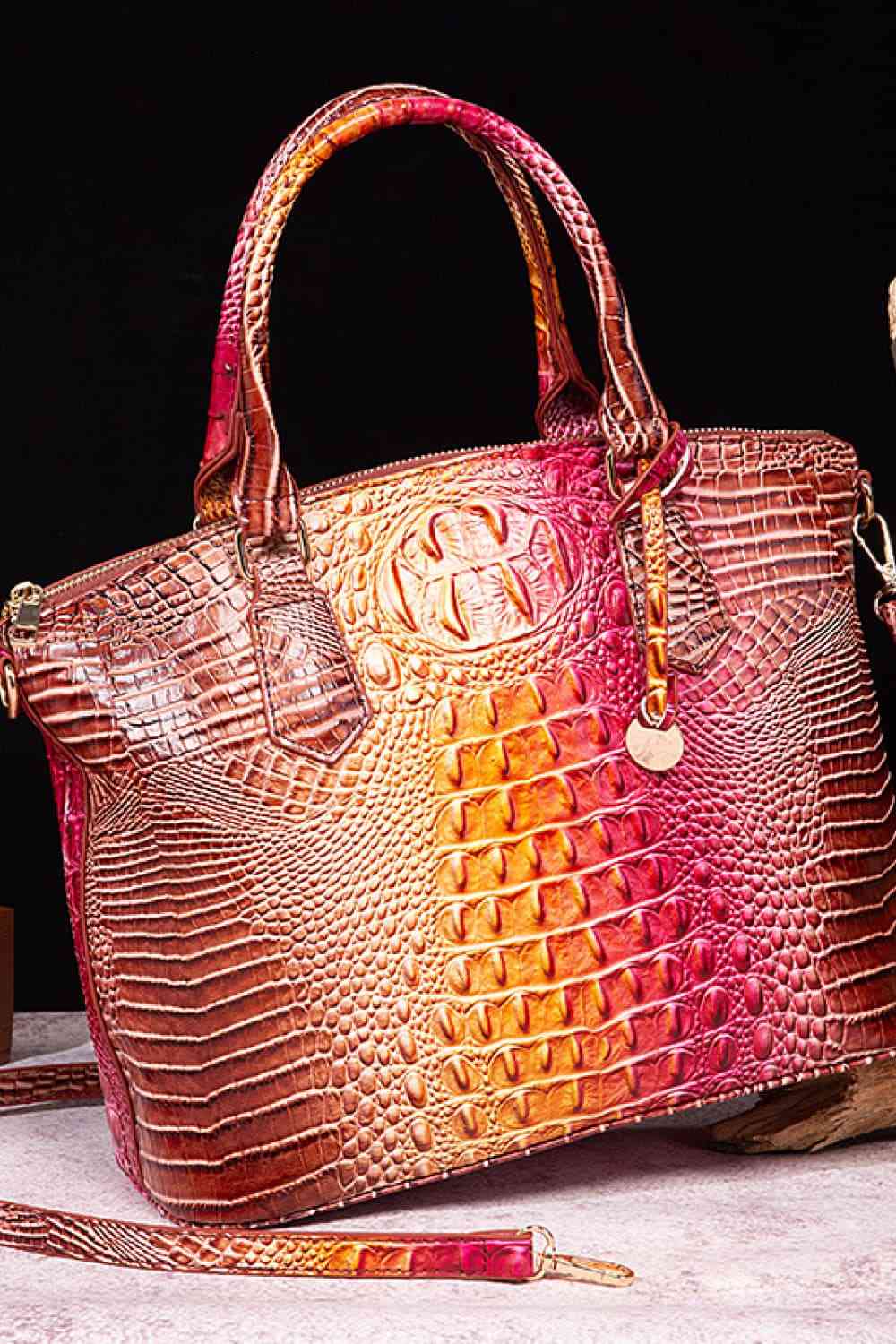 Stylish Gradient PU Leather Handbag for Every Occasion