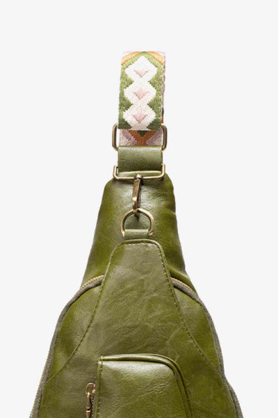All The Feels PU Leather Sling Bag for Stylish Convenience