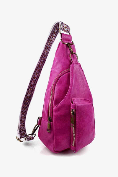All The Feels PU Leather Sling Bag for Stylish Convenience