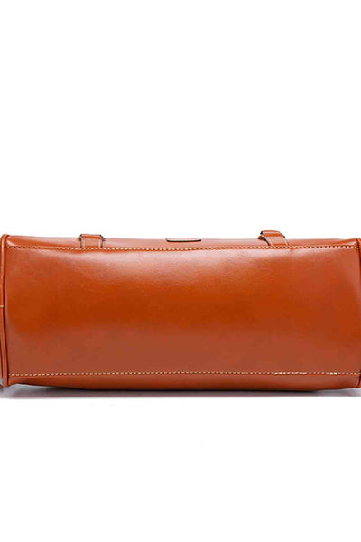 Elegant PU Leather Handbag with Tassels for Every Occasion