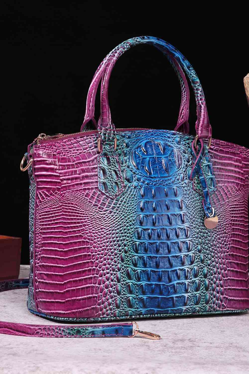 Stylish Gradient PU Leather Handbag for Every Occasion