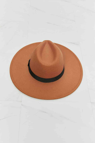 Fame Enjoy The Simple Things Fedora Hat for Stylish Women
