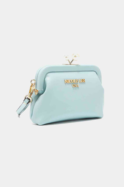 Nicole Lee USA Elise Pearl Coin Purse for Chic Style