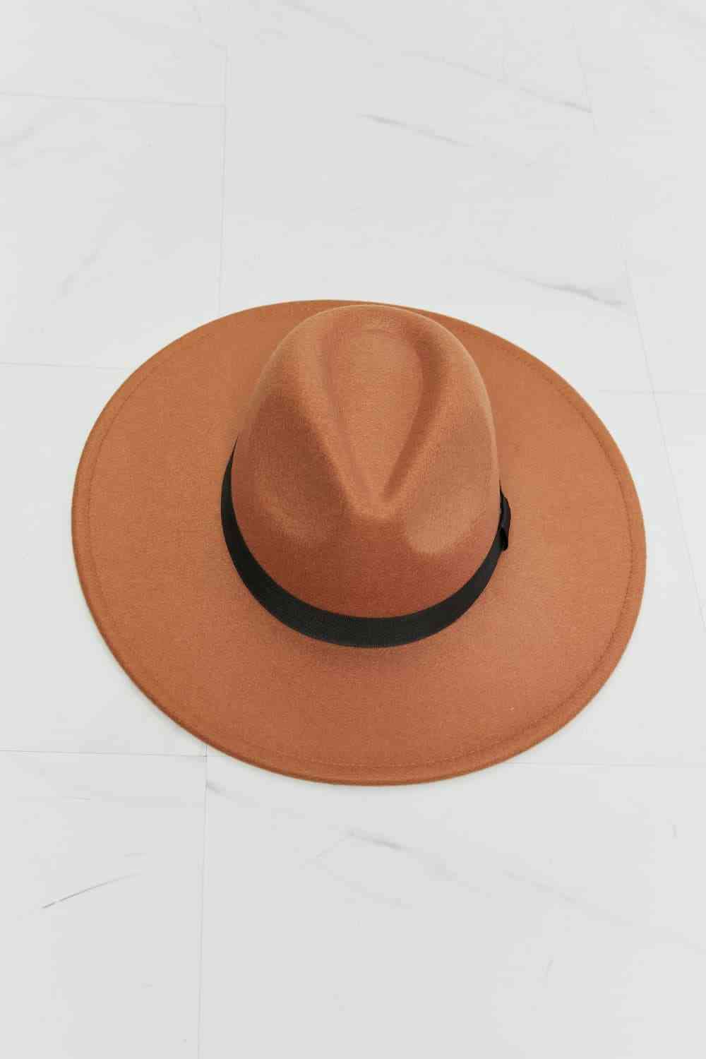 Fame Enjoy The Simple Things Fedora Hat for Stylish Women