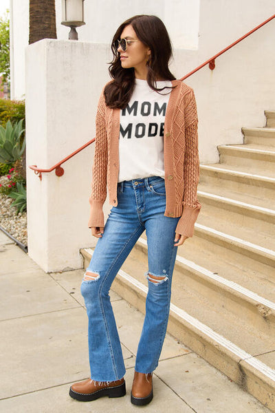 Simply Love Full Size MOM MODE Short Sleeve T-Shirt