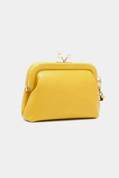 Nicole Lee USA Elise Pearl Coin Purse for Chic Style