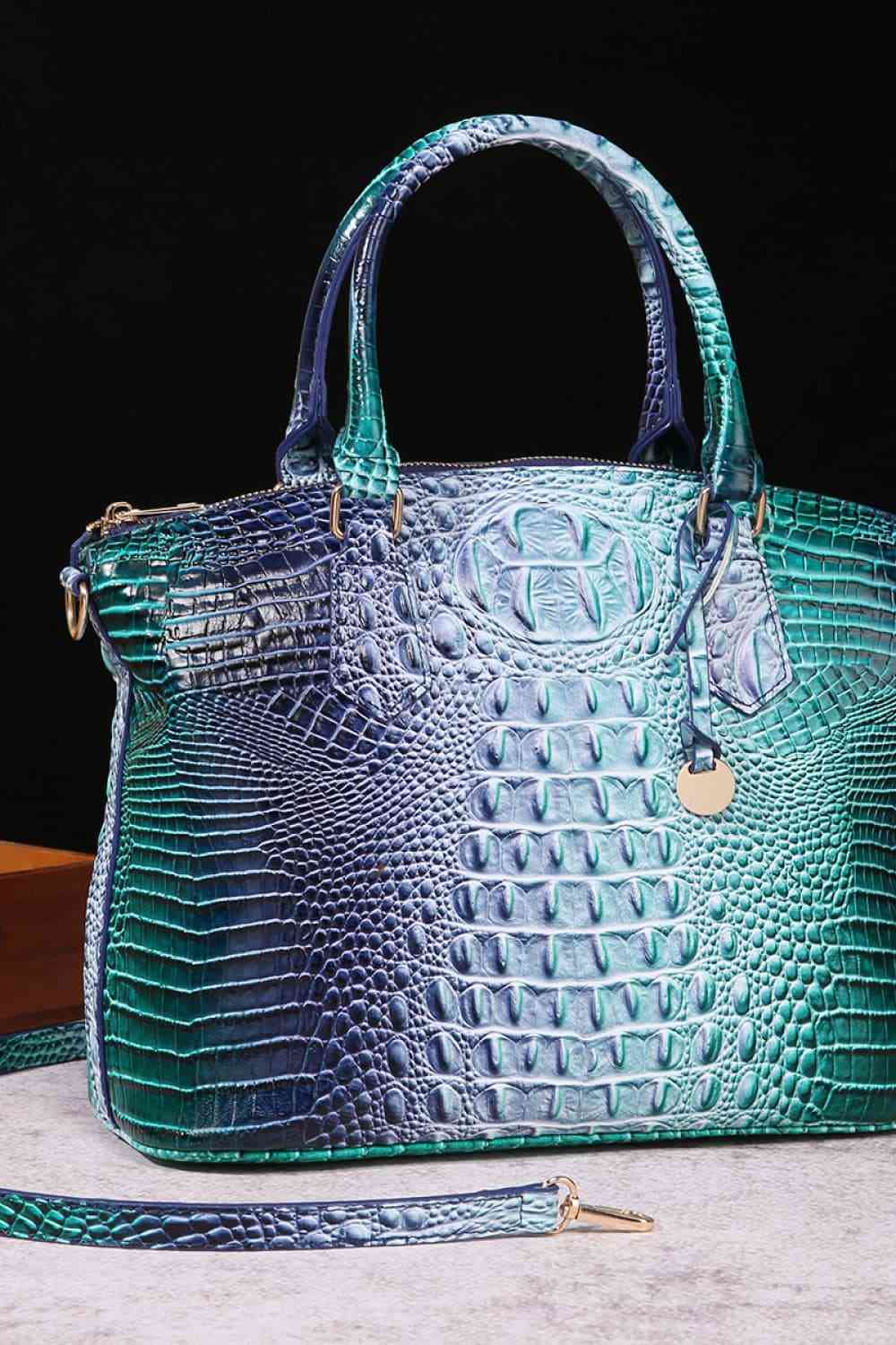 Stylish Gradient PU Leather Handbag for Every Occasion