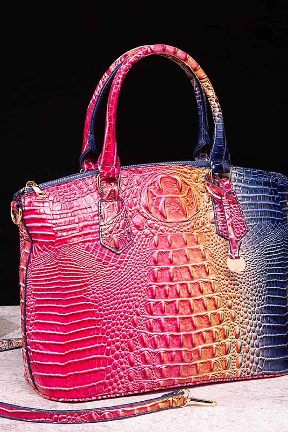 Stylish Gradient PU Leather Handbag for Every Occasion