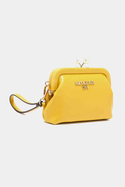 Nicole Lee USA Elise Pearl Coin Purse for Chic Style