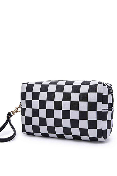 Chic PU Leather Makeup Bag for Elegant Beauty Storage