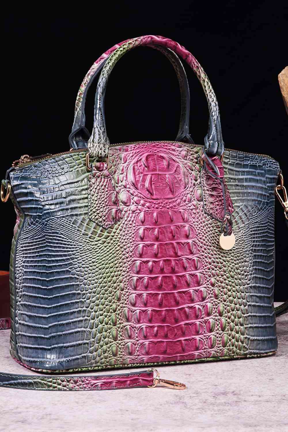 Stylish Gradient PU Leather Handbag for Every Occasion