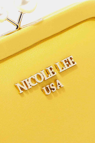 Nicole Lee USA Elise Pearl Coin Purse for Chic Style