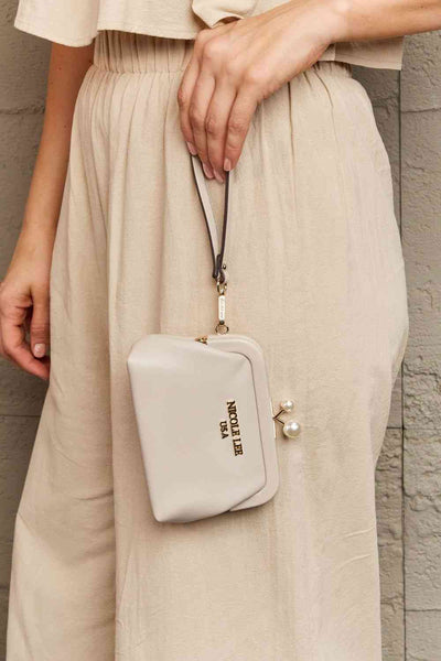 Nicole Lee USA Elise Pearl Coin Purse for Chic Style
