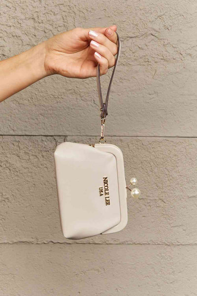 Nicole Lee USA Elise Pearl Coin Purse for Chic Style