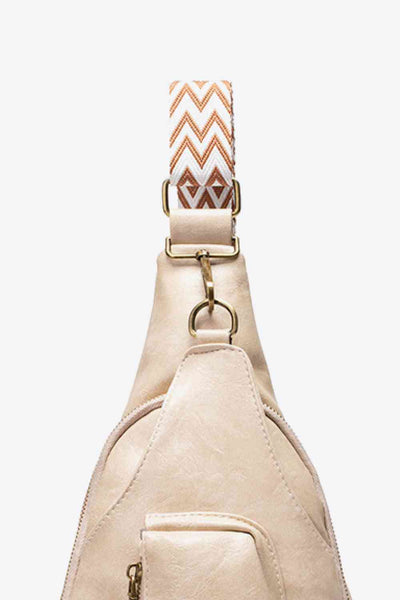 All The Feels PU Leather Sling Bag for Stylish Convenience