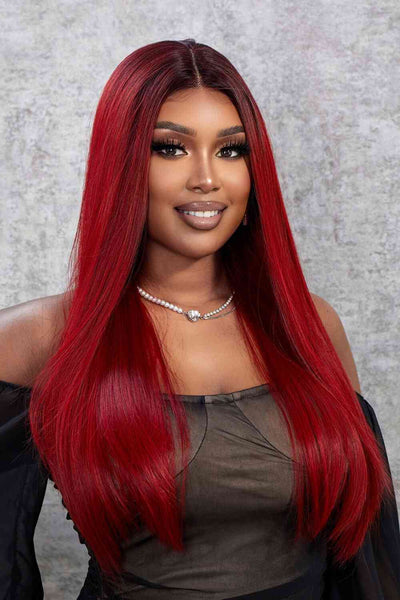 Stylish Lace Front Wig: 26" Synthetic, Natural Look, Comfortable Fit