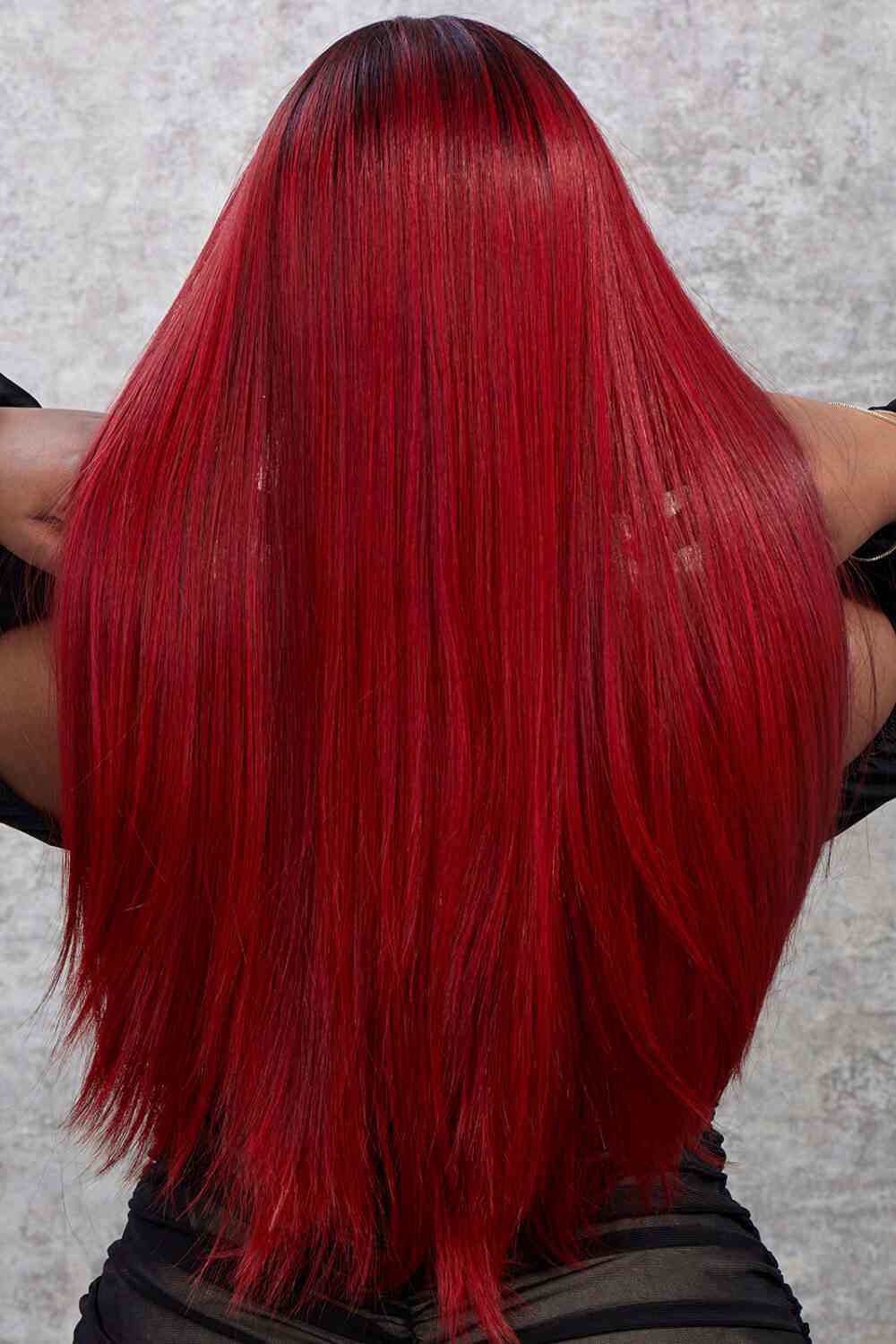 Stylish Lace Front Wig: 26" Synthetic, Natural Look, Comfortable Fit
