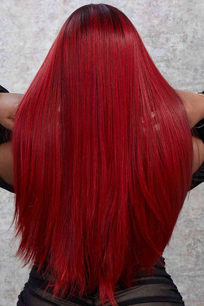 Stylish Lace Front Wig: 26" Synthetic, Natural Look, Comfortable Fit