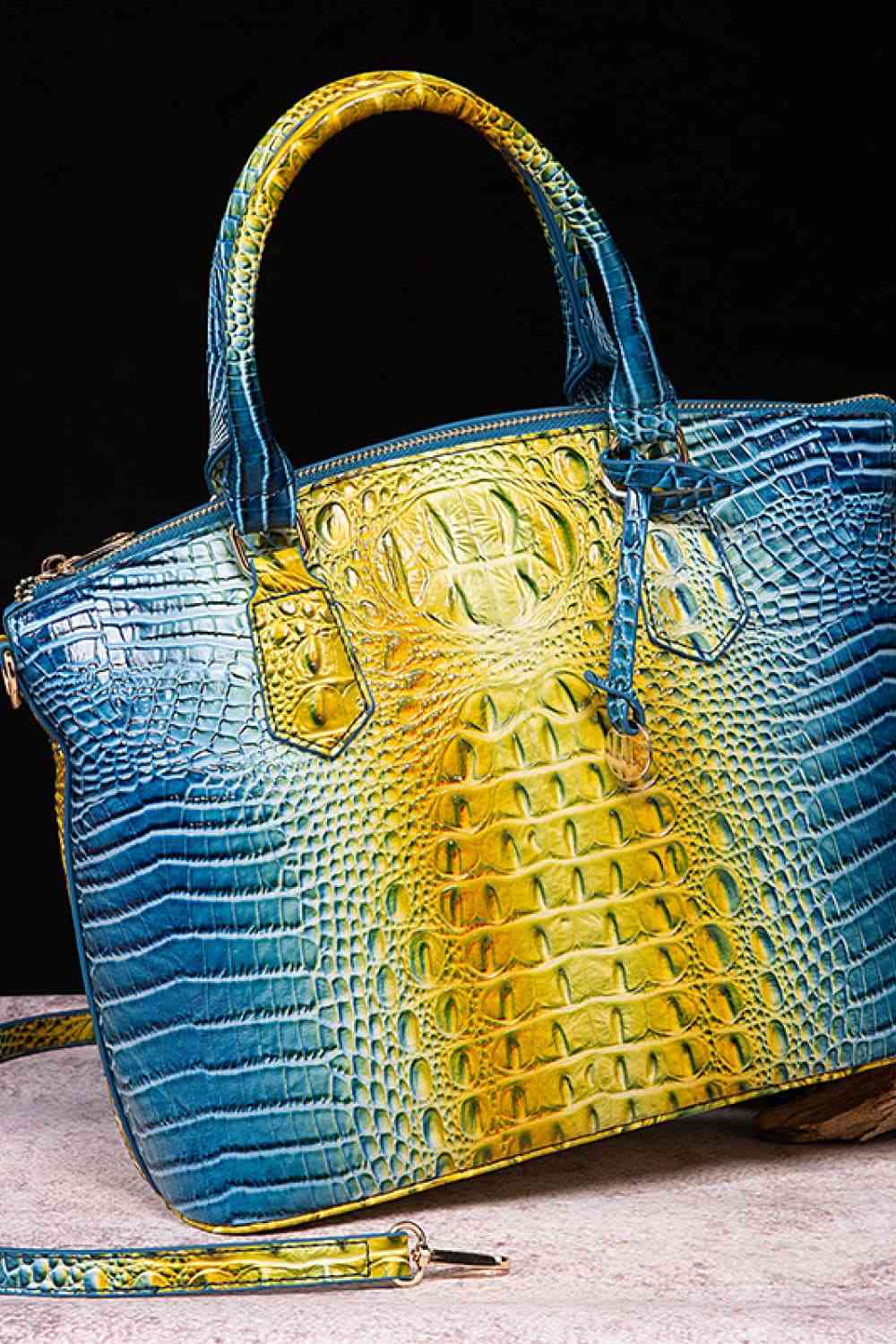 Stylish Gradient PU Leather Handbag for Every Occasion