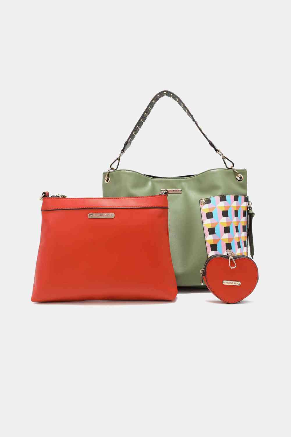 Nicole Lee USA Quihn 3-Piece Handbag Set for Stylish Fashion