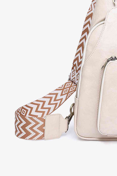 Compact & Versatile PU Leather Sling Bag for Stylish Adventures