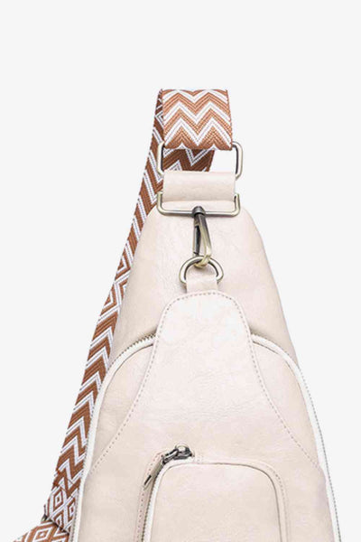 Compact & Versatile PU Leather Sling Bag for Stylish Adventures