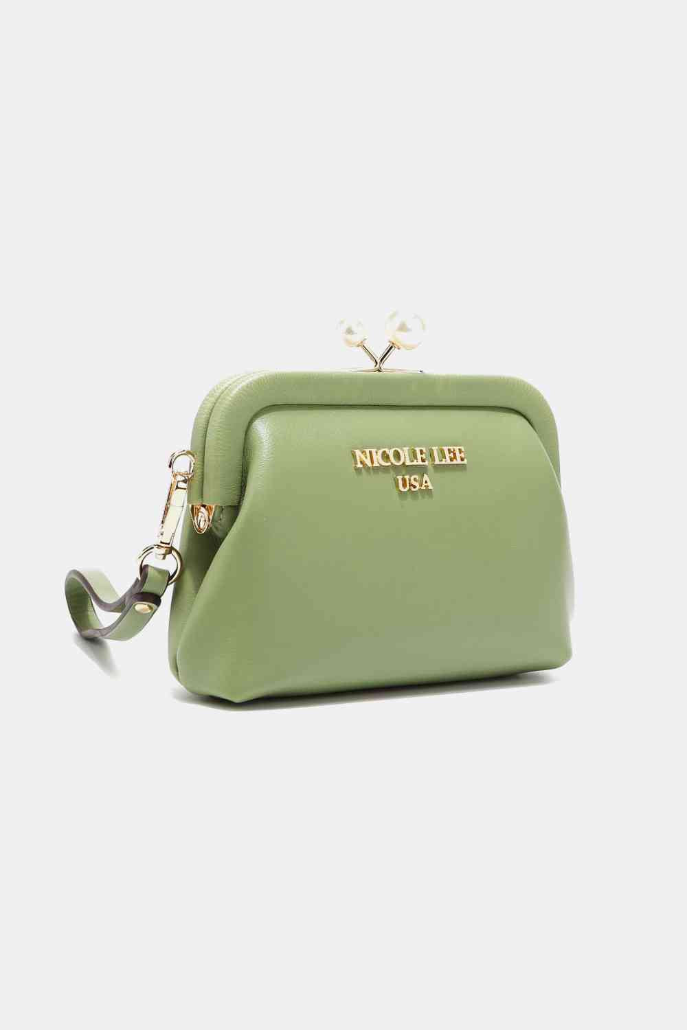 Nicole Lee USA Elise Pearl Coin Purse for Chic Style