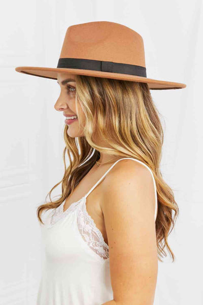 Fame Enjoy The Simple Things Fedora Hat for Stylish Women