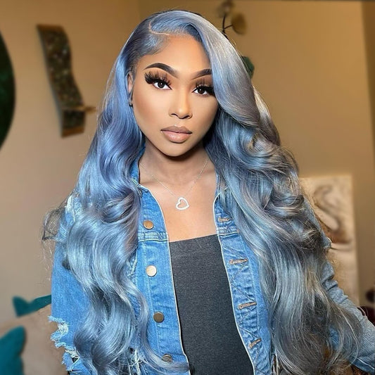 Transparent 13*4 13*6 Lace Frontal Wig Brazilian Body Wave