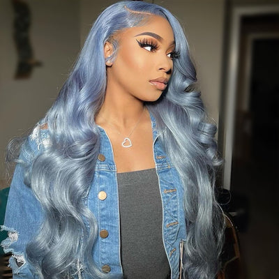 Transparent 13*4 13*6 Lace Frontal Wig Brazilian Body Wave