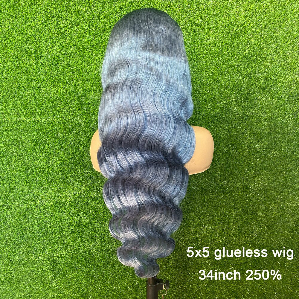 Transparent 13*4 13*6 Lace Frontal Wig Brazilian Body Wave