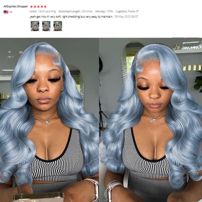 Transparent 13*4 13*6 Lace Frontal Wig Brazilian Body Wave